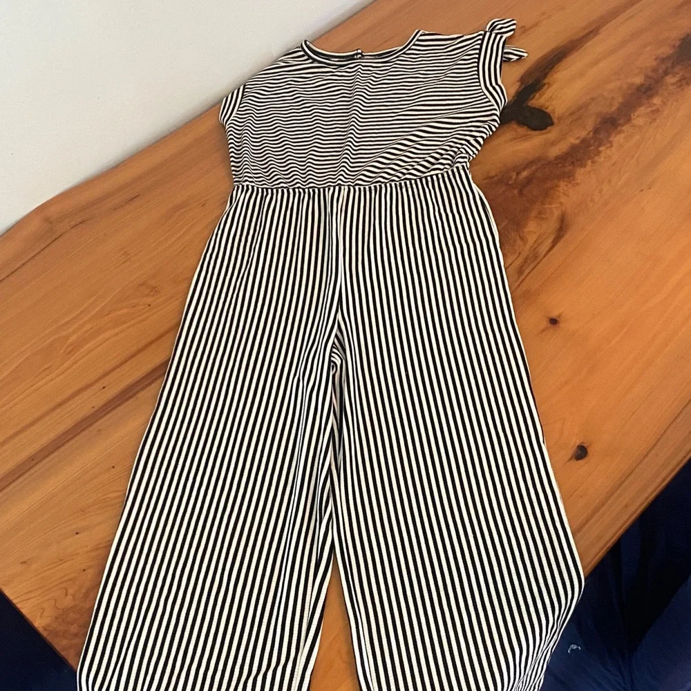 Takara Black and White Striped Kids Maxi One-Piece